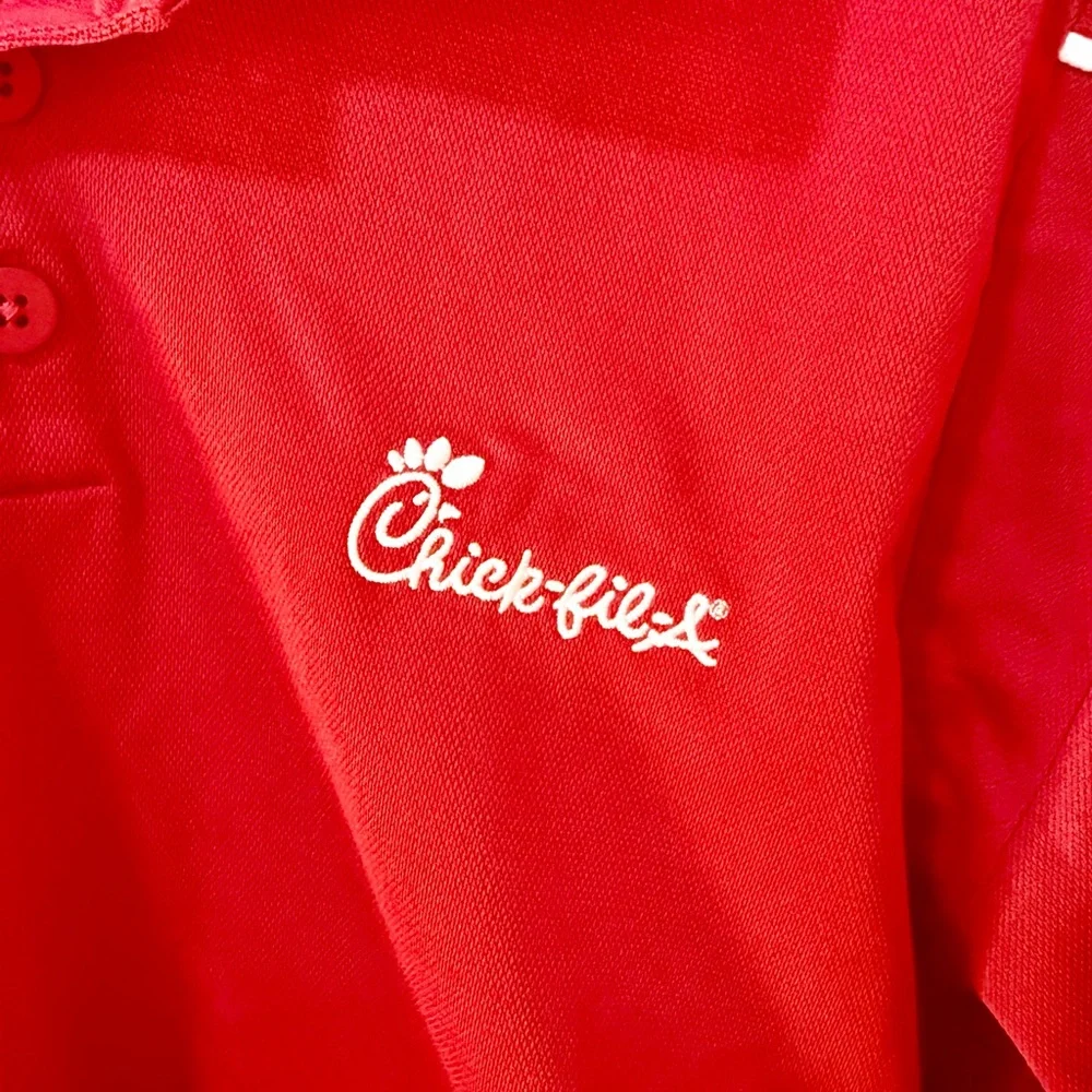 Adidas Chick-fil-A Polo Shirt - Picture 3 of 5